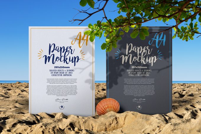 a4-flyer-poster-mockup-beach-sea-sand-nature-front-view-3-avelina-studio-1
