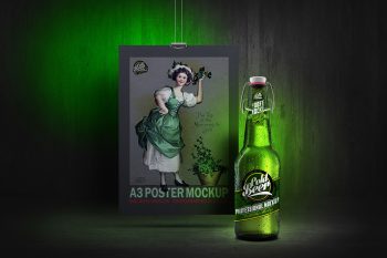 beer-bottle-mockup-12-oz-33-cl-cold-poster-hanging-a3-scenes-avelina-studio-1