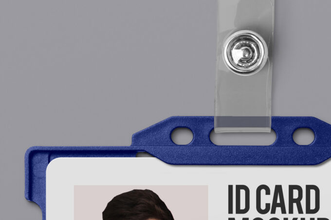 ID Card Mockup – Flat-Lay (2 Isolated Objects) - Image 3