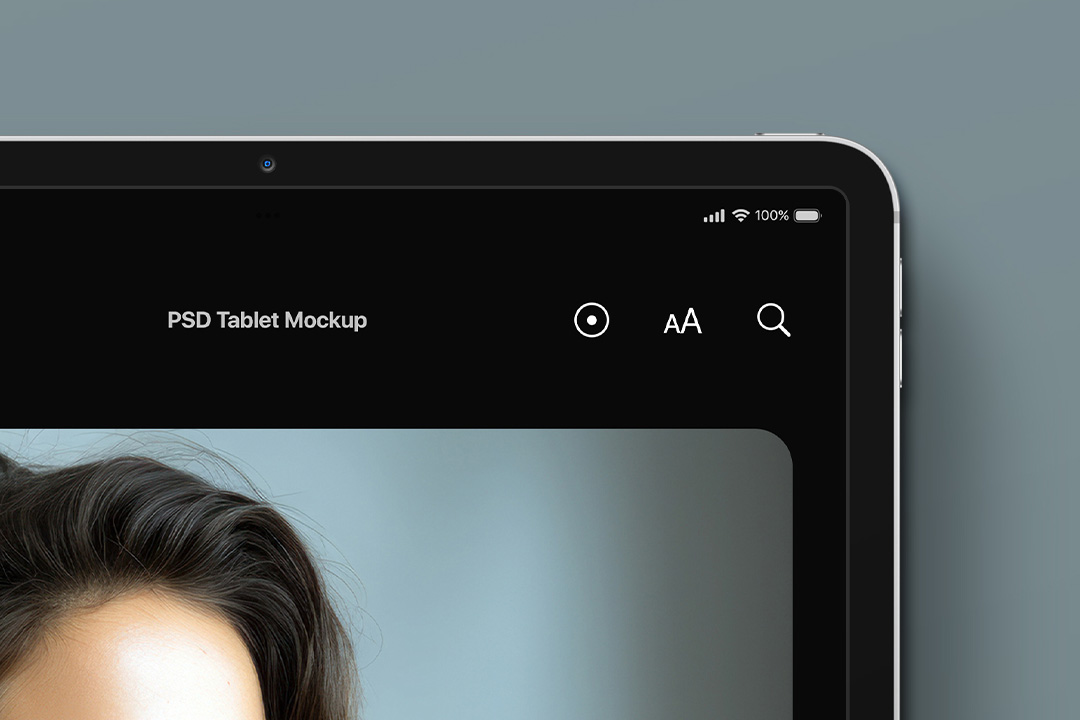 Free iPad Pro Mockup – Flat-Lay - Image 2
