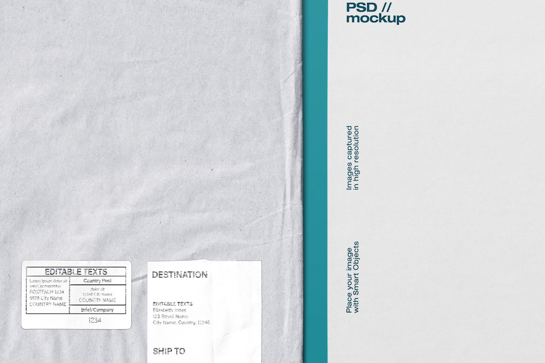 Free Envelopes Mockup – Mailing & C4 - Image 2