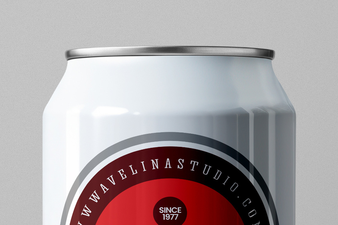 Free Soda Can Mockup – 350 ml - Image 2