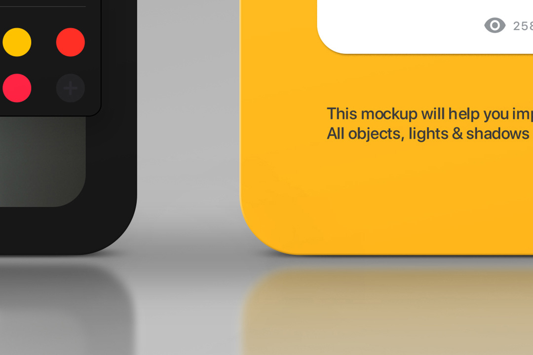 App UI Mockup - Tablet Screen (2 Objects) - Image 3