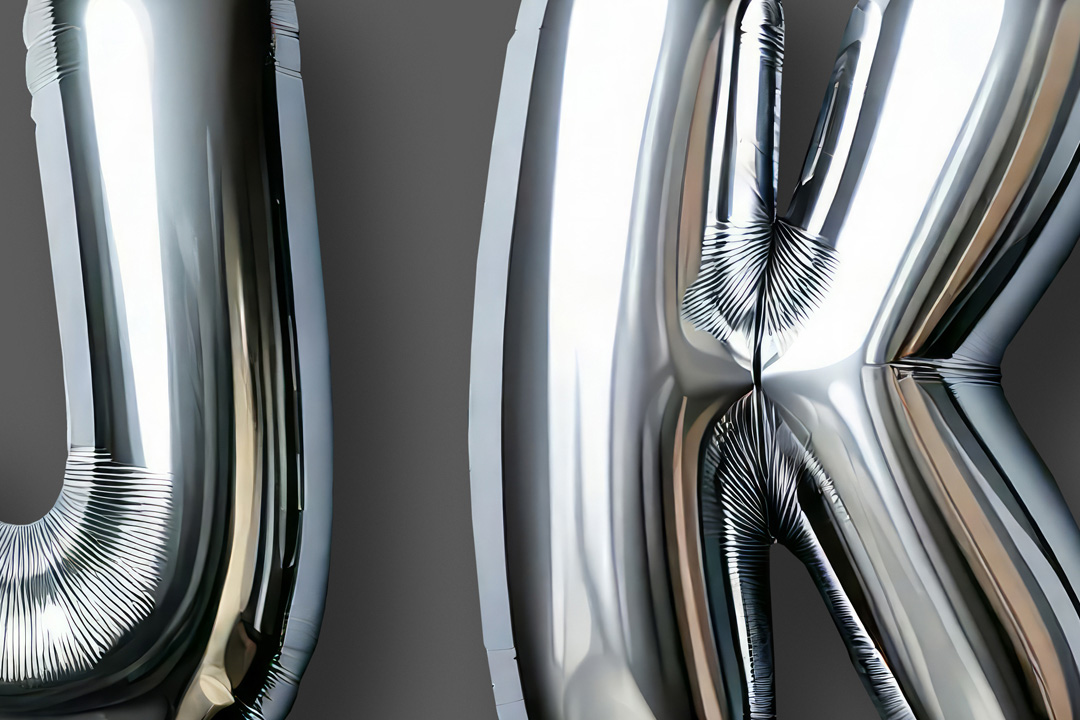 Balloon Letters PSD - A to Z Foil Alphabet - Image 4