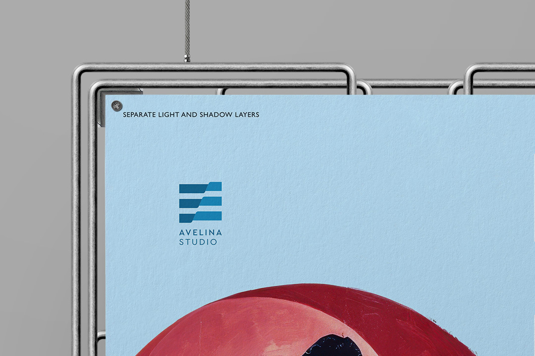 Free A3 Poster Mockup - Hanging Metal Frame - Image 2