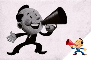 Cartoon character with halftone print effect in vintage newspaper style for retro graphic and poster design.